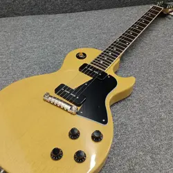 GIBSON LES PAUL SPECIAL TV YELLOW MADE IN USA 2024 SOLID BODY ELECTRIC GUITAR