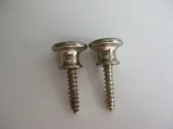 VINTAGE 80'S GIBSON LES PAUL GUITAR SET OF STRAP BUTTONS FOR PROJECT UPGRADE