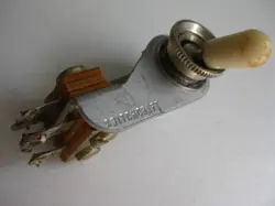 VINTAGE 70'S GIBSON LES PAUL GUITAR PICKUP SWITCH FOR PROJECT UPGRADE