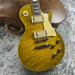 GIBSON CUSTOM SHOP PSL 1959 LES PAUL STANDARD R-TOP GLOSS GREEN LEMON *GF482