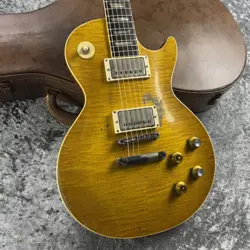 GIBSON CUSTOM SHOP KIRK HAMMETT GREENY 1959 LES PAUL STANDARD MURPHY LAB *CT748