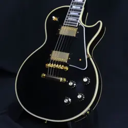 GIBSON CUSTOM SHOP 1968 LES PAUL REISSUE GLOSS EBONY FINEST GUITARS *KN134