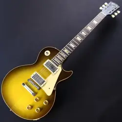 GIBSON CS 1958 LES PAUL STANDARD GREEN LEMON FADE MURPHY LAB ULTRA LIGHT AGED