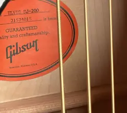 ACOUSTIC GUITAR EBONY