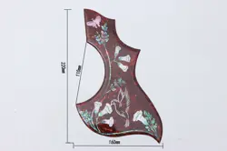 NEW HUMMINGBIRD ABALONE PICKGUARD FOR GIBSON ACOUSTIC GUITAR SCRATCH PLATE