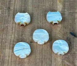 VINTAGE MOTHER OF PEARL KNOBS FOR GIBSON BANJO