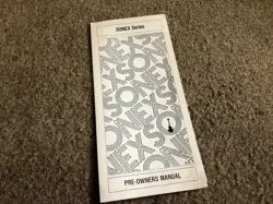 VINTAGE GIBSON GUITAR PRE-OWNERS MANUAL - SONEX SERIES