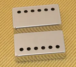 PC-0300-010 CHROME HUMBUCKER PICKUP COVERS FOR VINTAGE GIBSON
