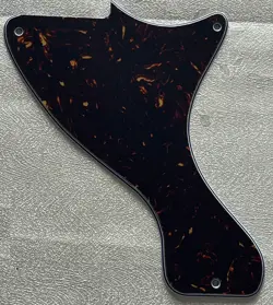 CUSTOM FOR GIBSON LP JR. LES PAUL JUNIOR STYLE GUITAR PICKGUARD BROWN TORTOISE