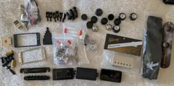 US GIBSON FENDER LES PAUL STRATOCASTER TELECASTER ELECTRIC GUITAR PARTS LOT NR