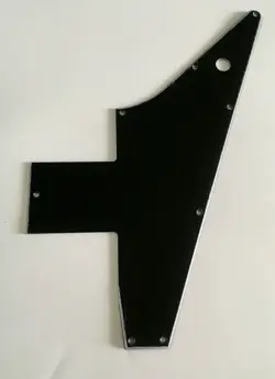 FOR GIBSON EXPLORER 76 REISSUE GUITAR PICKGUARD SCRATCH PLATE,3 PLY BLACK