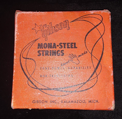 VINTAGE ANTIQUE GIBSON MANDOLIN STRINGS AND BOX