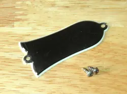 GIBSON 1974 BLACK 2 PLY TRUSS ROD COVER