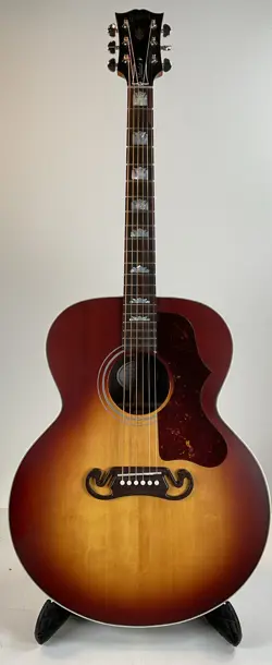 GIBSON ACOUSTIC SJ-200 STUDIO ROSEWOOD ACOUSTIC GUITAR, SATIN RW BURST