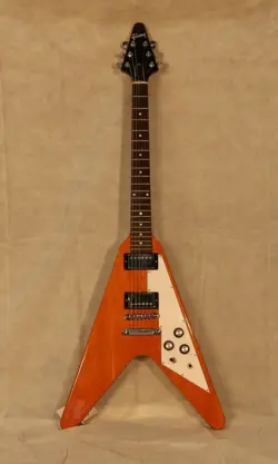 2022 GIBSON FLYING V, ANTIQUE NATURAL