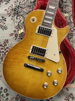 GIBSON USA EXCLUSIVE LES PAUL STANDARD 60S AAA FIGURED ~HONEY LEMON #GG1XH