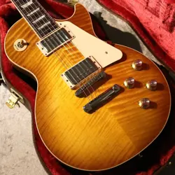 GIBSON EXCLUSIVE LES PAUL STANDARD '60S AAA FIGUREDHONEY LEMON BURST #GG3DZ