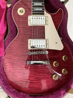 ELECTRIC GUITAR GIBSON LES PAUL STANDARD 2023 RED MADE IN USA WITH HARD CASE