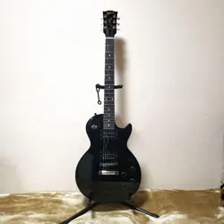 ELECTRIC GUITAR GIBSON USA LES PAUL JUNIOR 2011 BLACK GOOD CONDITION