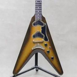 GIBSON FLYING V2 GOLD BURST  1980 ELECTRIC GUITAR