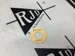 GIBSON LES PAUL PICKUP SELECTOR SWITCH LEGEND TOGGLE CHIP CREAM GOLD RELIC