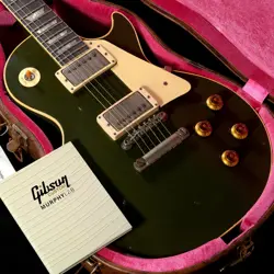 GIBSON CUSTOM SHOP / MURPHY LAB 1958 LES PAUL STANDARD AGED OLIVE DRAB 841587