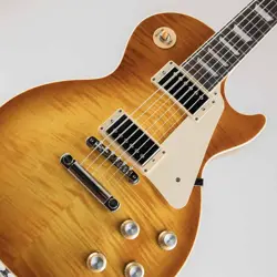 GIBSON USA EXCLUSIVE LES PAUL STANDARD 60S AAA FIGURED TOP HONEY LEMON #GGDW3