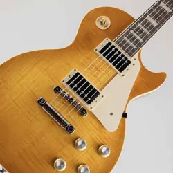 GIBSON USA EXCLUSIVE LES PAUL STANDARD 60S AAA FIGURED TOP HONEY LEMON #GGDIU