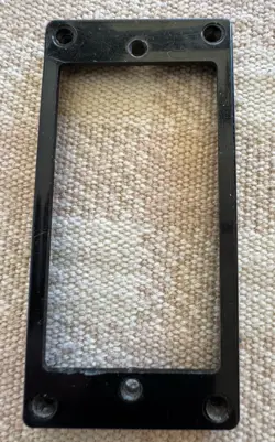 BLACK NECK PICKUP HUMBUCKER RING EPIPHONE GIBSON LES PAUL TAPER ARCH BOTTOM #728