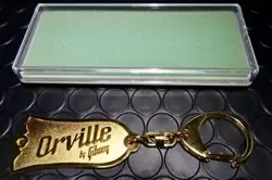 ORVILLE BY GIBSON LES PAUL TRUSS ROD COVER KEYCHAIN