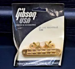 GIBSON LES PAUL BRIDGE - NASHVILLE TUNE-O-MATIC - GOLD GUITAR PART - CUSTOM RARE