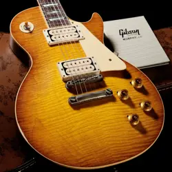 GIBSON CS MURPHYLAB 1959 LES PAUL STANDARD REISSUE POPPY BURST LIGHT AGED 9 5086