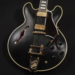 NEW GIBSON CUSTOM SHOP / LIMITED RUN 1959 ES-355 W/BIGSBY VOS EBONY S/N:A940556