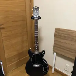 GIBSON LES PAUL JUNIOR DC ELECTRIC GUITAR BLACK
