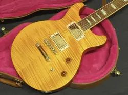 GIBSON LES PAUL STANDARD DC PLUS TRANS AMBER 2004  NO.DG891