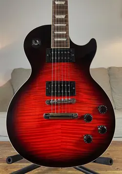 2021 GIBSON LIMITED LES PAUL STANDARD SLASH SIGNATURE ~ VERMILLION BURST