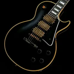 GIBSON CUSTOM SHOP / 1957 LES PAUL CUSTOM REISSUE 3-PICKUP VOS EBONY S/N: 742319