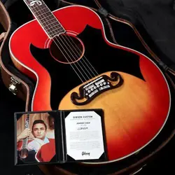 GIBSON CUSTOM SHOP CUSTOM SHOP JOHNNY CASH SJ-200 VINTAGE CHERRY SUNBURST WEIGHT