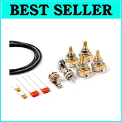 PROFESSIONAL WIRING KIT FOR GIBSON LES PAUL - HIGH-QUALITY COMPONENTS INCLUDED