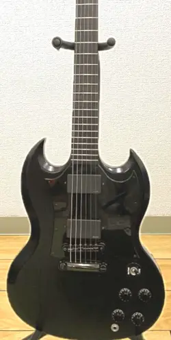 GIBSON USA LTD SG GOTHIC-Ⅱ GUITAR BLACK EMG PICKUP