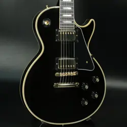 NEW GIBSON CUSTOM / 1968 LES PAUL CUSTOM REISSUE GLOSS EBONY S/N 500618 GUITAR