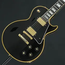 GIBSON CUSTOM SHOP  1968 LES PAUL CUSTOM REISSUE VINTAGE GLOSS EBONY