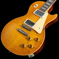 GIBSON CS / HAND SELECTED TOP 1959 LES PAUL STANDARD VOS LEMON BURST S/N: 943327
