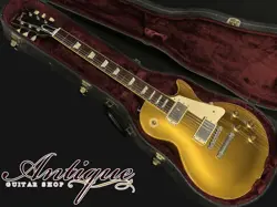 GIBSON CUSTOM SHOP HISTORIC COLLECTION 1957 LES PAUL 1998 GOLD TOP FULL-ORIGINAL