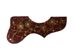 JUMBO STYLE ACOUSTIC GUITAR PICKGUARD ADHESIVE BACK TORTOISE GIBSON EPIPHONE