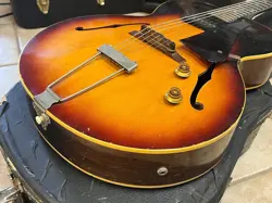 1959 GIBSON ES-125 HOLLOW BODY ARCH TOP GUITAR SUNBURST