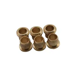 KLUSON BUSHING SET FOR DELUXE OR SUPREME TUNING MACHINES & VINTAGE GIBSON GOLD