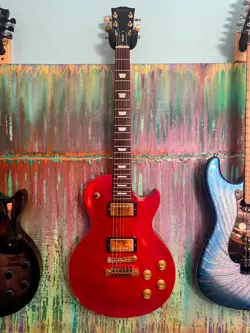 GIBSON LES PAUL STUDIO 1999 WINE RED NATURAL RELIC/ROAD WORN