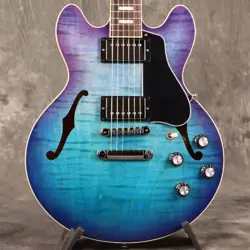 GIBSON USA/ES-339 FIGURED BLUEBERRY BURST ELECTRIC GUITAR WITH HARD CASE