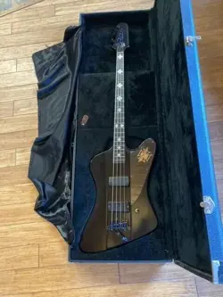 GIBSON NIKKI SIXX SIGNATURE BLACKBIRD THUNDERBIRD ELECTRIC BASS W/ OHSC